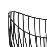 QAZQA Moderne tafellamp zwart 20 cm - Pua - thumbnail