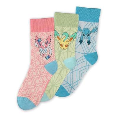 Pokémon Socks 3-Pack Eevee Evolution 3.0 39-42