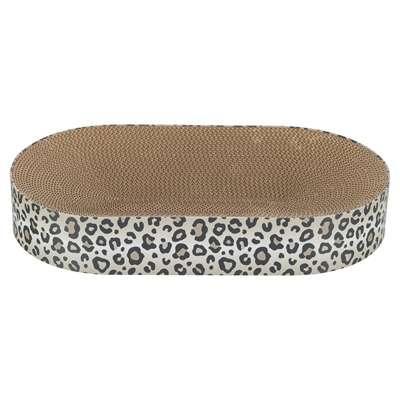 Krabpaal voor Katten Trixie Leo Crème Karton 63 x 10 x 35 cm