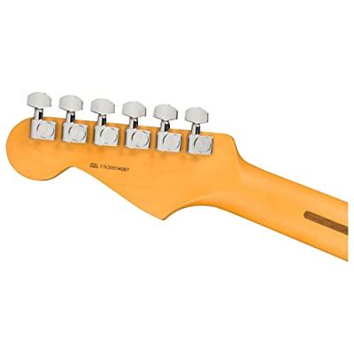 Fender American Professional II Stratocaster Black MN elektrische gitaar met koffer - thumbnail