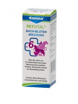 Canina Petvital Bach Bloesem Nr. 6 Verlies, droefheid, 10 g