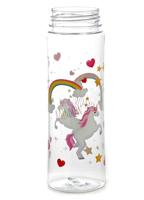 Regenboog Eenhoorn Tritan Flip Straw Waterfles 550ml - thumbnail