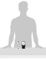 ESYLUX EM10015519 Bewegingsmelder Opbouw (op muur) 230 ° Zwart IP54 - thumbnail