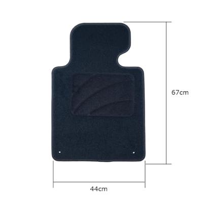 Vloermattenset voor auto OCC Motorsport OCCBW0007 Zwart 5 Onderdelen