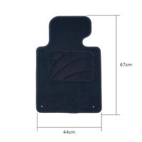 Vloermattenset voor auto OCC Motorsport OCCBW0007 Zwart 5 Onderdelen - thumbnail