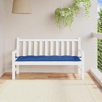 VidaXL Tuinbankkussen 150x50x7 cm oxford stof blauw - thumbnail
