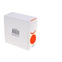 Etiket Rillprint 35mm 500st op rol fluor rood - thumbnail