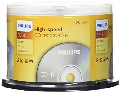 Philips CD-R CR7D5NB50 Philips CD-R CR7D5NB50