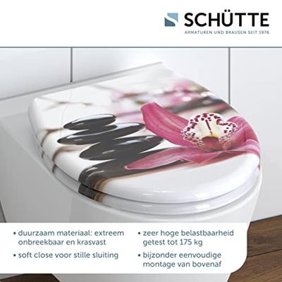 Duroplast WC-bril WELLYNESS met soft-close en quick-release