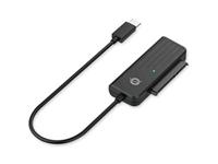 Conceptronic ABBY02B kabeladapter/verloopstukje USB C SATA Zwart - thumbnail