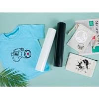 Loklik Heat Transfer Vinyl Folie Zwart - thumbnail