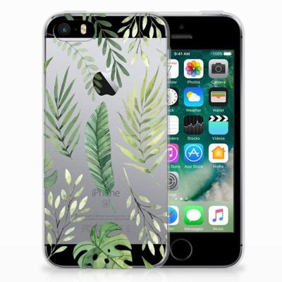 Apple iPhone SE | 5S | TPU Case | Leaves