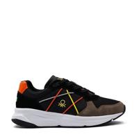 Benetton Ascent MX sneakers bruin/zwart - thumbnail