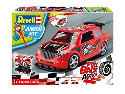 Revell Pull Back Rally Car - Rood Revell Pull Back Rally Car - Rood