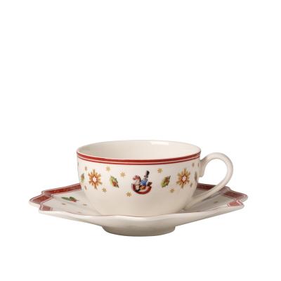 Villeroy & Boch Toy's Delight Koffie/theekop 0.2l wit met schotel wit