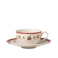 Villeroy & Boch Toy's Delight Koffie/theekop 0.2l wit met schotel wit - thumbnail