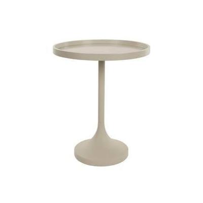 Zuiver Ronde Bijzettafel 'Jason' 46cm, kleur Beige Zuiver Ronde Bijzettafel 'Jason' 46cm, kleur Beige