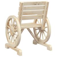 Tuinstoelen 4 st massief vurenhout - thumbnail