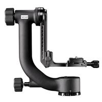 Mantona Gimbal TK-I statiefkop voor telelens (belastbaarheid 10 kg, gewicht 1,4 kg, incl. snelwisselplaat, 3/8 inch aansluiting) - thumbnail
