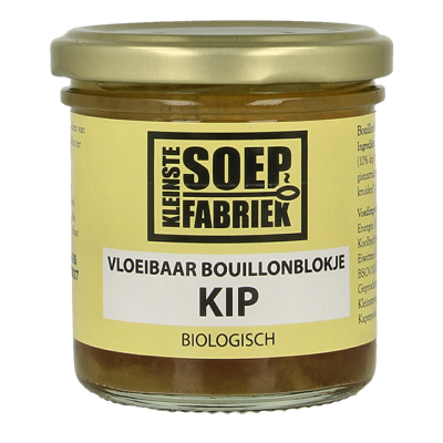 Vloeibare bouillonblokjes kip bio 150 Milliliter