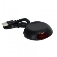 Flexi lichtsysteem voor honden led usb zwart - thumbnail