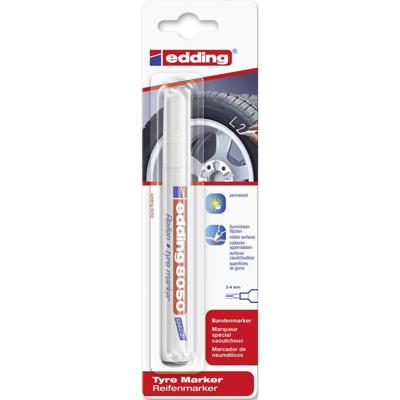 Edding 8050 4-8050049 Bandenmarker Wit 2 mm, 4 mm N/A