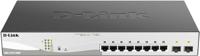 D-Link DGS-1210-10MP beheerd L2/L3 Gigabit Ethernet (10/100/1000) Energie over Ethernet (PoE) ondersteuning Zwarte Netwerkschakelaar, DGS-1210-10MP - thumbnail