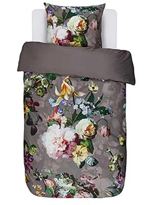 Essenza Fleur Taupe Dekbedovertrek