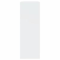 VidaXL Schoenenkast 80x34x96,5 cm bewerkt hout wit - thumbnail