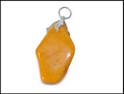 Edelsteen Hanger Jaspis Geel