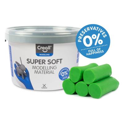 Klei creall supersoft groen 1750gram