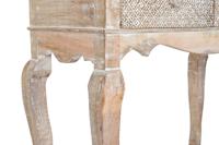 Wandtafel DKD Home Decor Wit Natuurlijk Mangohout 91 x 42 x 81 cm - thumbnail