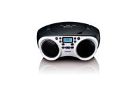 Lenco SDC-501 Draagbare cd-speler Zwart, Wit - thumbnail