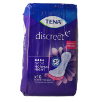 Tena Discreet normal night 10 Stuks - thumbnail