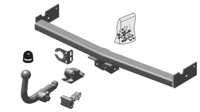 Brink Afneembare Trekhaak (RMC) + kabelset 516047
