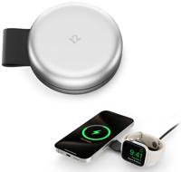 Twelve South ButterFly 2-in-1 MagSafe draadloze oplader - Silver - thumbnail
