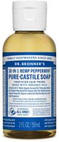 Vloeibare Zeep Dr Bronner's 18 in 1 Peppermint 60 ml - thumbnail