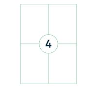Etiket Qbasic A4 1.000 vel 105x148mm 4000 labels - thumbnail