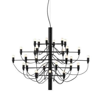 Flos 2097/30 Hanglamp - Mat zwart - Helder Flos 2097/30 Hanglamp - Mat zwart - Helder