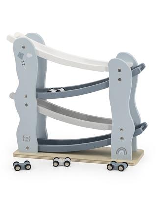 Label Label Autoglijbaan Blauw