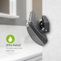 Nedis Badkamer verwarming | 1200 W| X4 | Grijs | 1 stuk - HTBA10GY - HTBA10GY - thumbnail