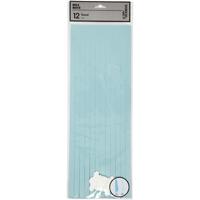 Creativ Company Tassels, afm 12x35 cm, 14 gr, blauw, lichtblauw, 12 stuk/ 1 doos - thumbnail