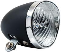 Simson classic led koplamp, zwart batterij - thumbnail