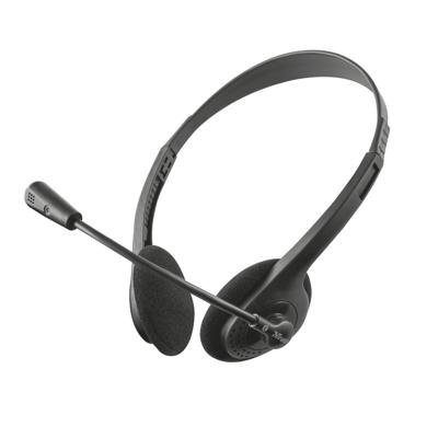 Trust Primo Chat On Ear headset Kabel Stereo Zwart Volumeregeling Computer