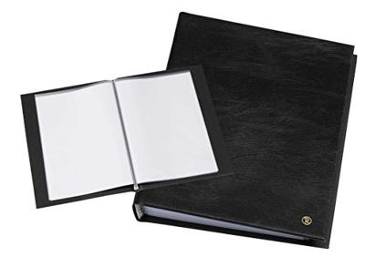 Rillstab showalbum A4 50 tassen, zwart