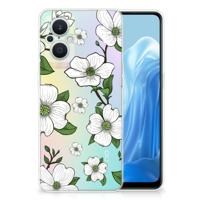 OPPO Reno8 Lite TPU Case Dogwood Flowers - thumbnail