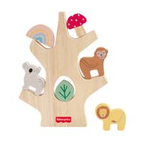 Fisher Price Houten Balanceer Boom - thumbnail