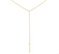 TFT Collier Geelgoud Balkje 0,8 mm 45 - 47 - 49 cm - thumbnail