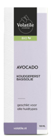 Avocado koudgeperst basisolie bio glazen fles 100 Milliliter - thumbnail