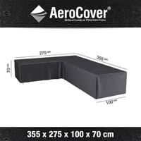 Loungesethoes hoekset links 355x275x100xH70 cm AeroCover - Aerocover - thumbnail